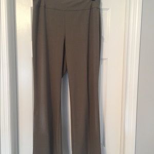 Taupe Stretch Waistband Trouser